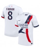 Paris Saint-Germain Fabian Ruiz #8 Vieraspaita 2024-25 Lyhythihainen